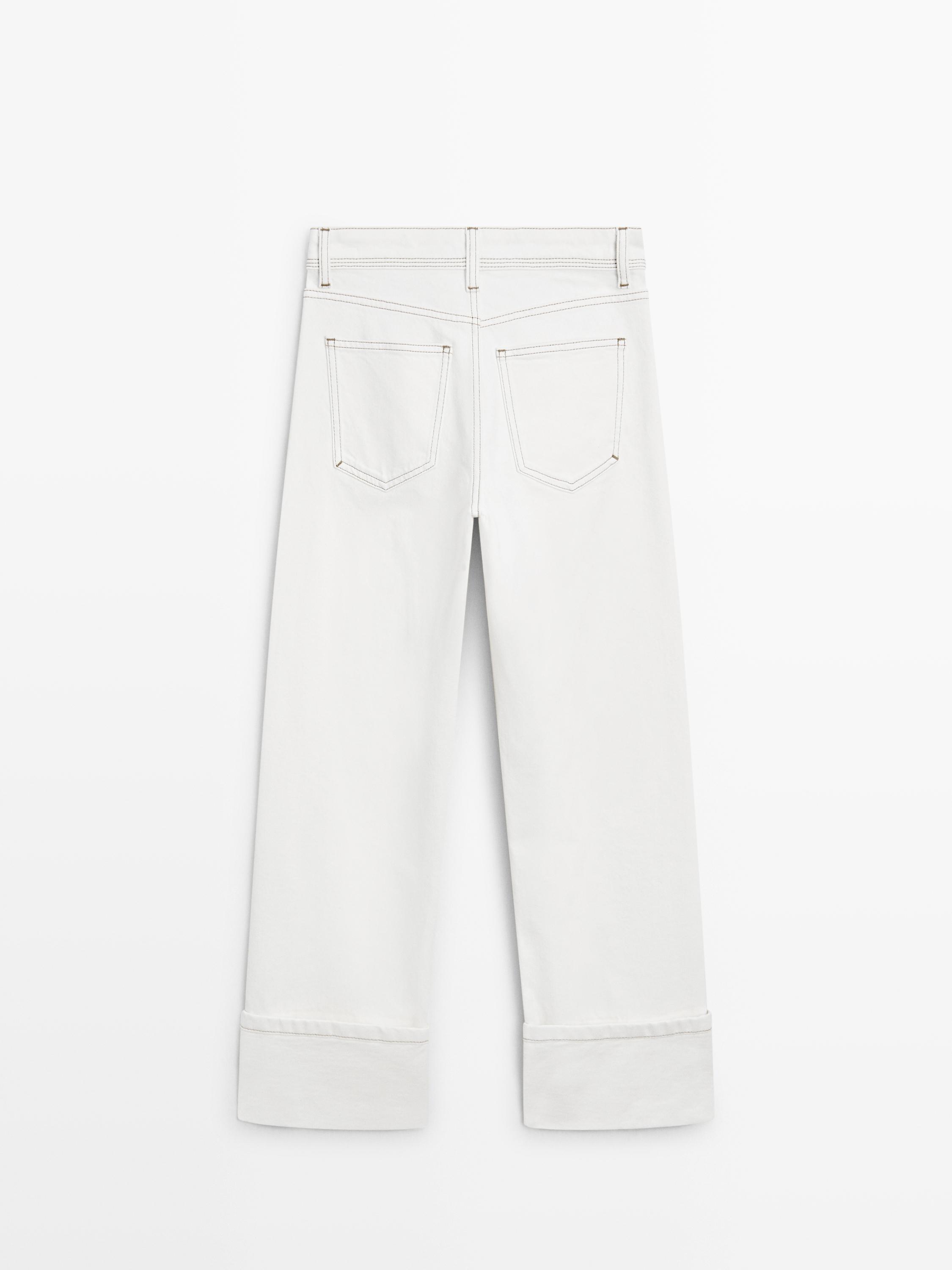 Jean straight ourlet